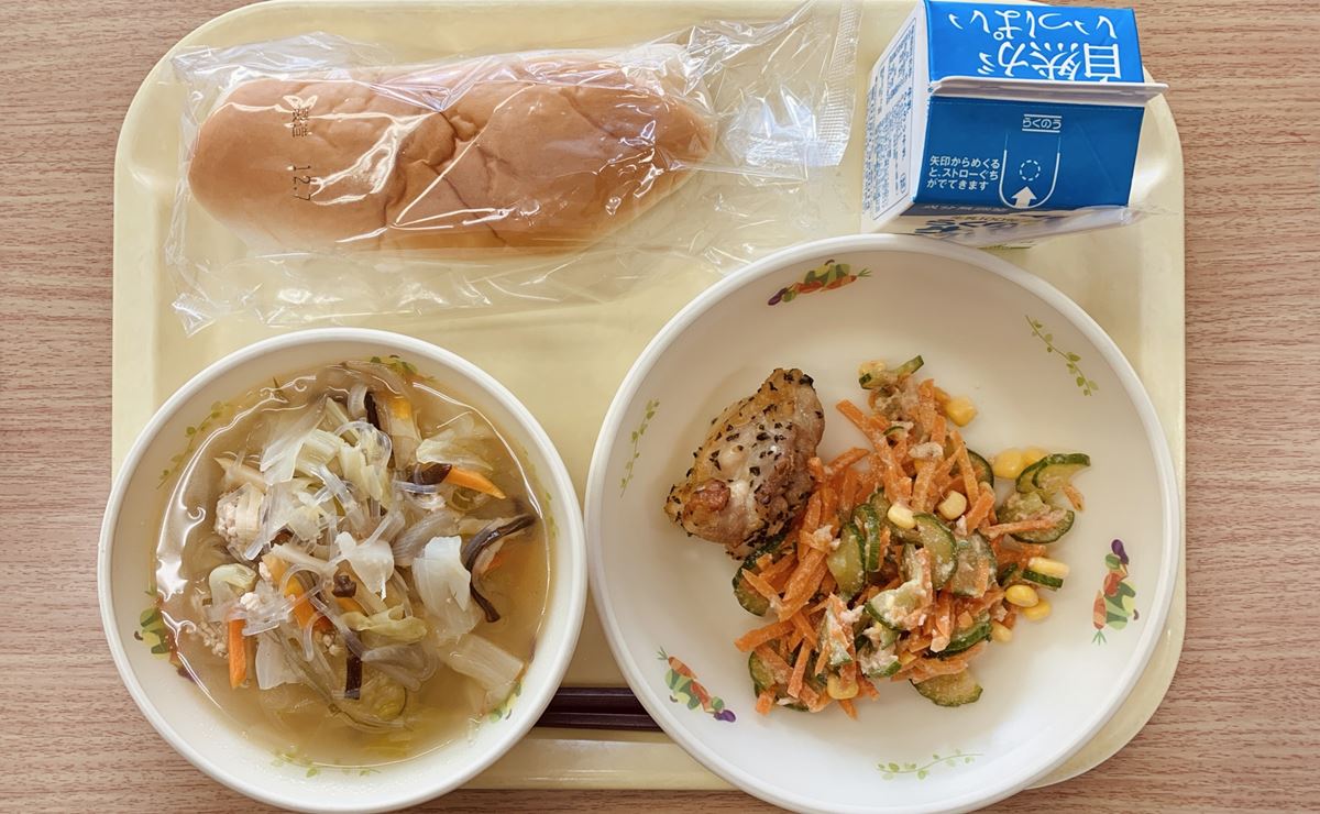 学校給食で発電