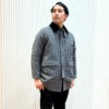 終わらない服をつくろう回収スーツで作ったリサイクルコート